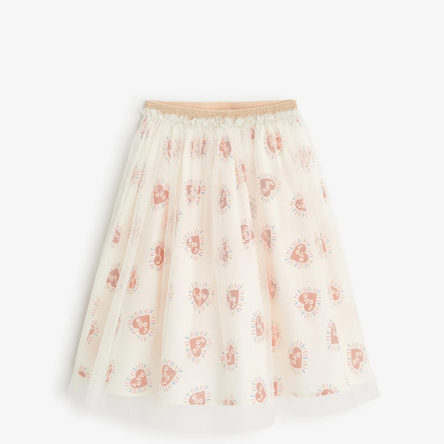 Fashion Girls' Beige Tulle Skirt Child Dresses & Skirts