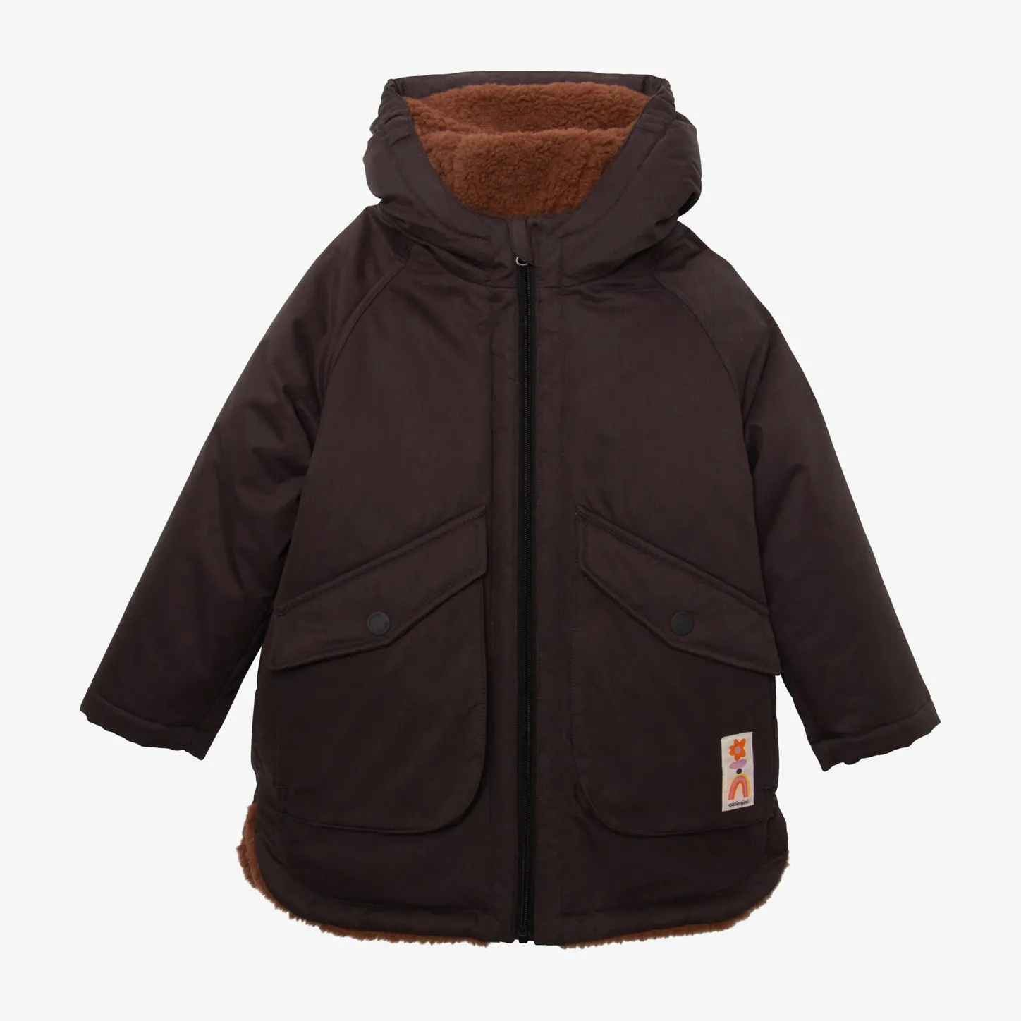 Outlet Girls' Black Parka Child Outerwear