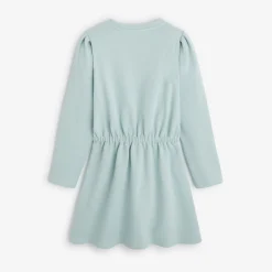 New Girls' Blue Long Sleeve Dress Child Dresses & Skirts