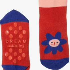 Outlet Girls' Blush Non-Slip Socks Child Accessories