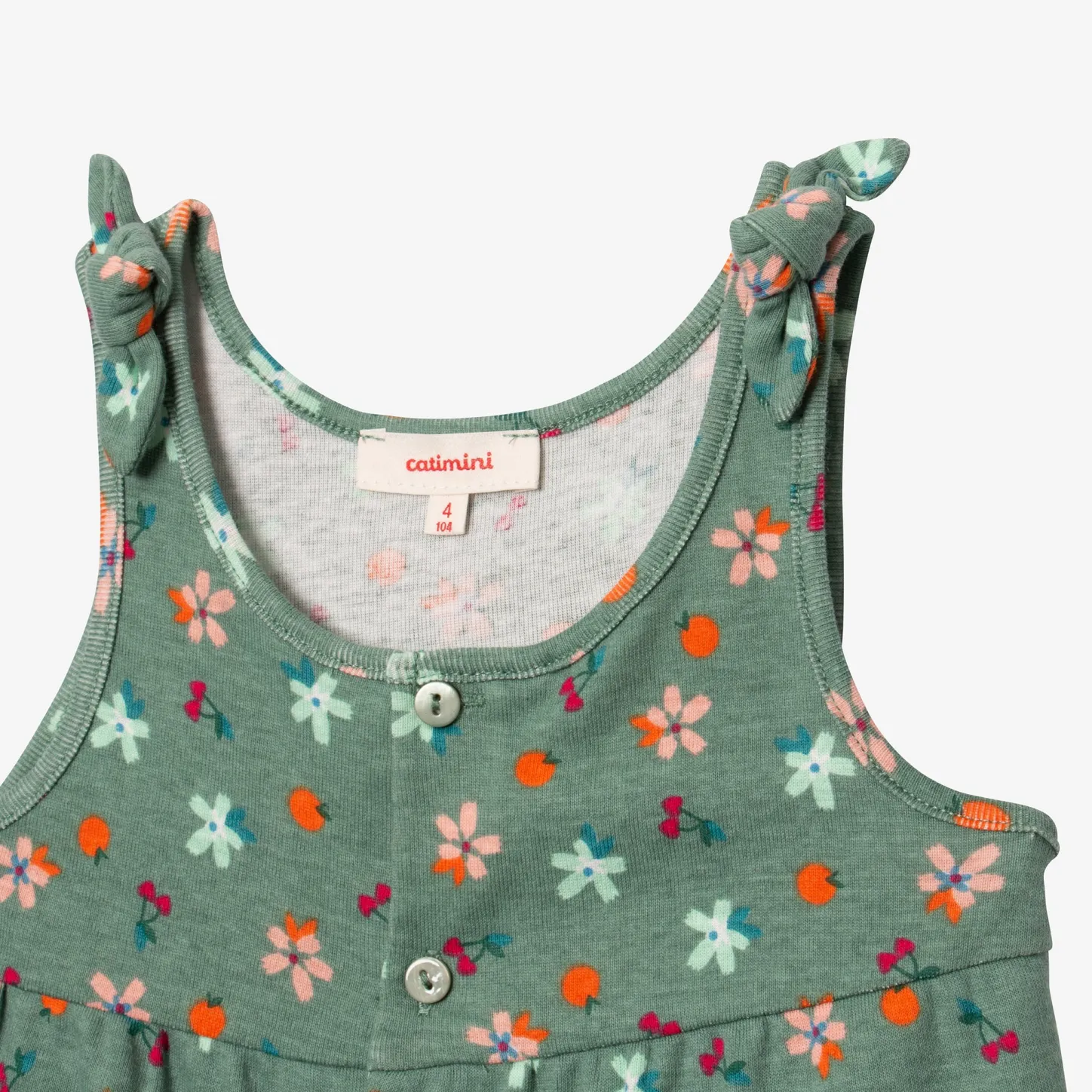 Clearance Girls' Floral Print Pajama Set Child Sleepwear & Loungewear