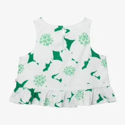 Outlet Girls' Green Blouse Child T-Shirts & Tops