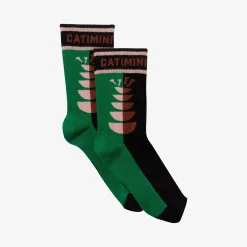 Fashion Girls' Green Socks Child Accessories