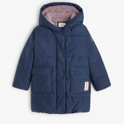 Fashion Girls' Grey Coat Child Outerwear