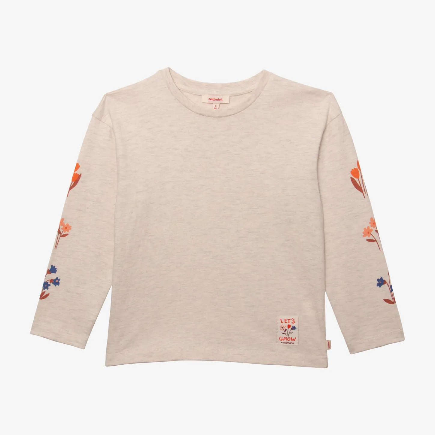 Sale Girls' Heather Gray T-Shirt Child T-Shirts & Tops