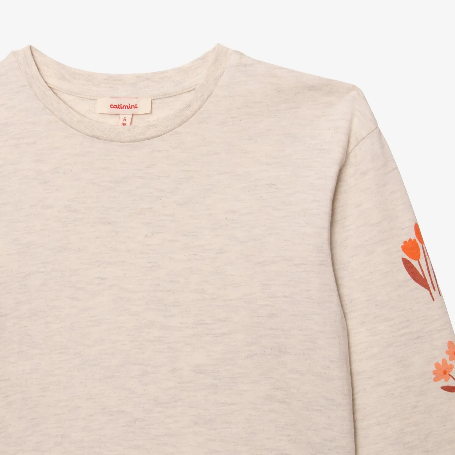 Sale Girls' Heather Gray T-Shirt Child T-Shirts & Tops