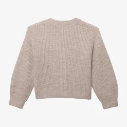 Best Girls' Heather Grey Cardigan Child Cardigans & Sweaters