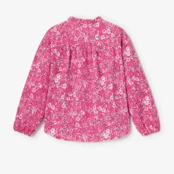 Fashion Girls' Hot Pink Blouse Child T-Shirts & Tops