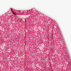 Hot Girls' Hot Pink Long Sleeve Dress Child Dresses & Skirts