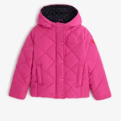Discount Girls' Hot Pink Parka Child Outerwear
