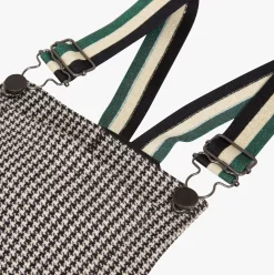 Discount Girls' Houndstooth Pinafore Dress Child Dresses & Skirts