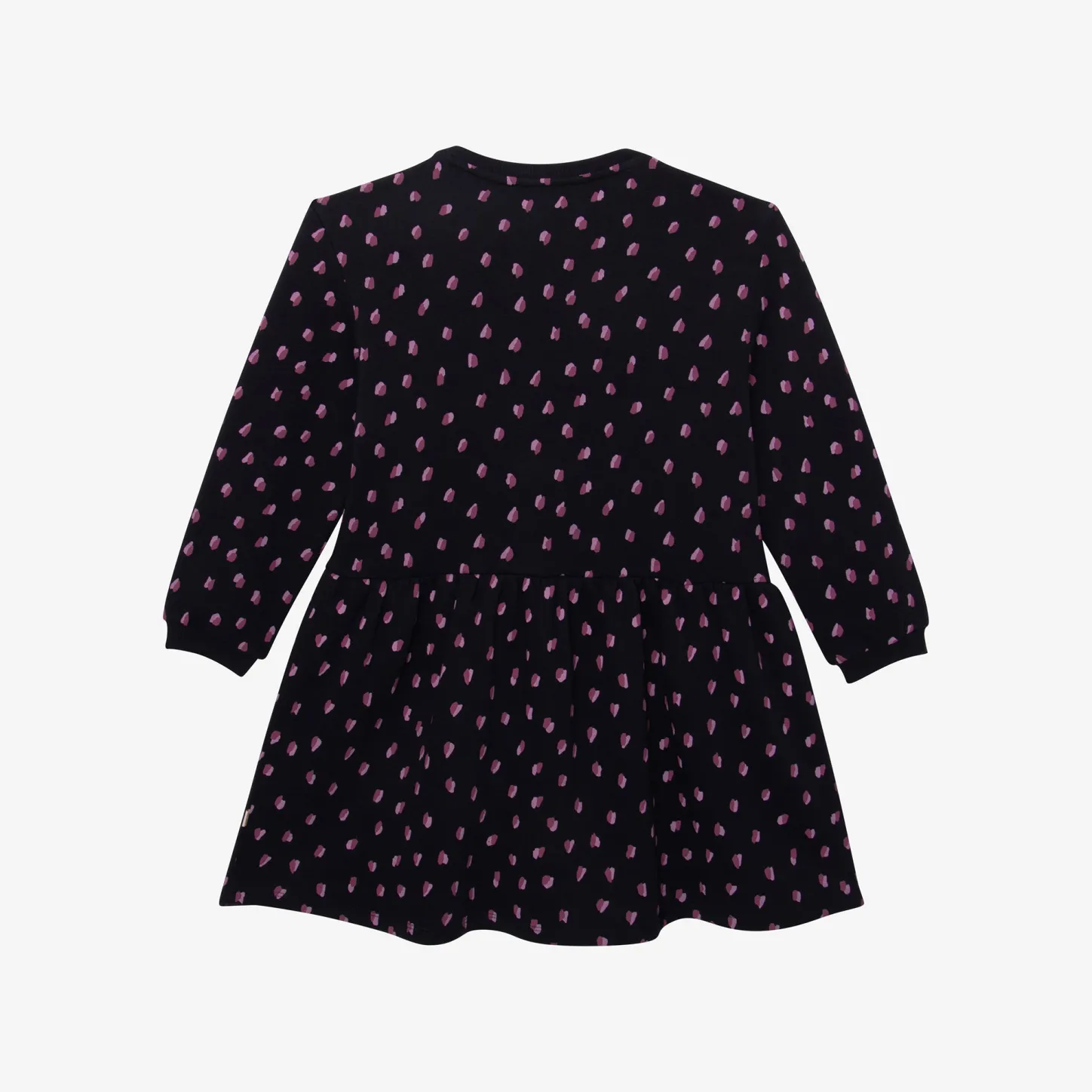 Online Girls' Navy Blue Long Sleeve Dress Child Dresses & Skirts
