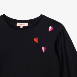 Clearance Girls' Navy Blue T-Shirt Child T-Shirts & Tops