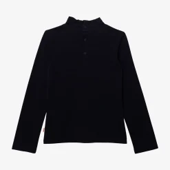 New Girls' Navy Blue T-Shirt Child T-Shirts & Tops