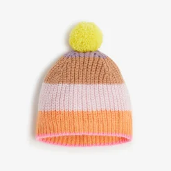 Sale Girls' Neon Yellow Beanie Child Accessories