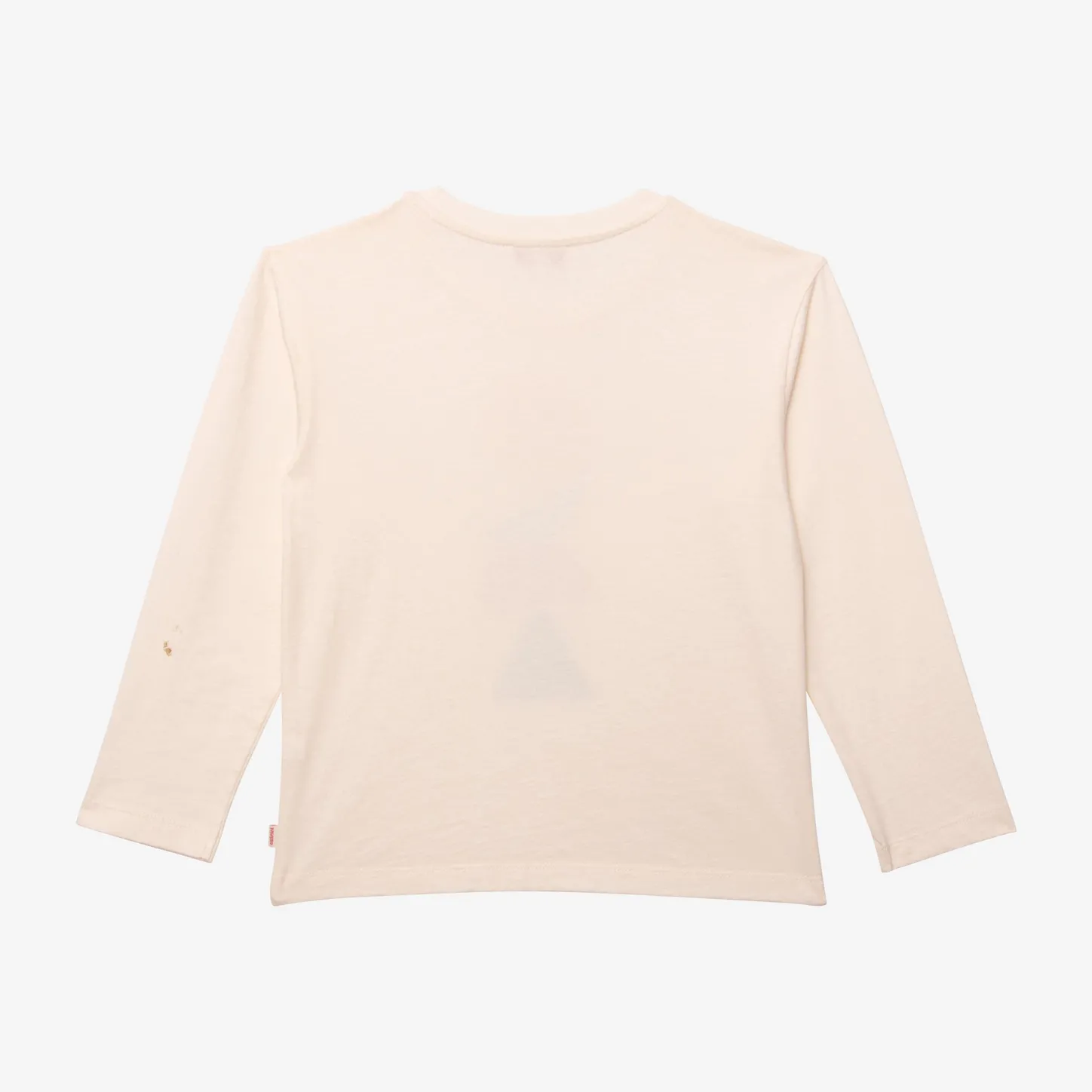 Fashion Girls' Off White Long Sleeve T-Shirt Child T-Shirts & Tops