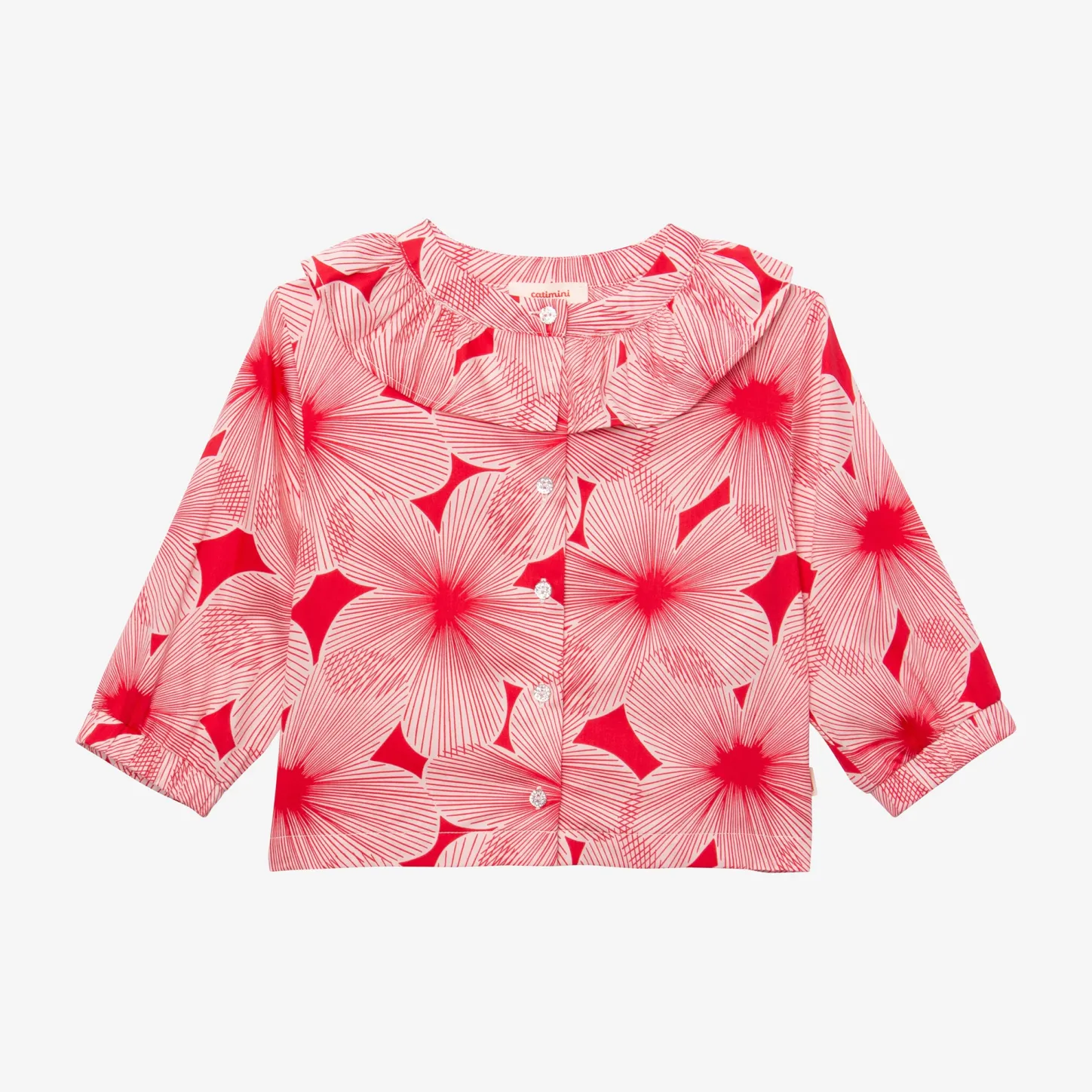 Fashion Girls' Peony Blouse Child T-Shirts & Tops