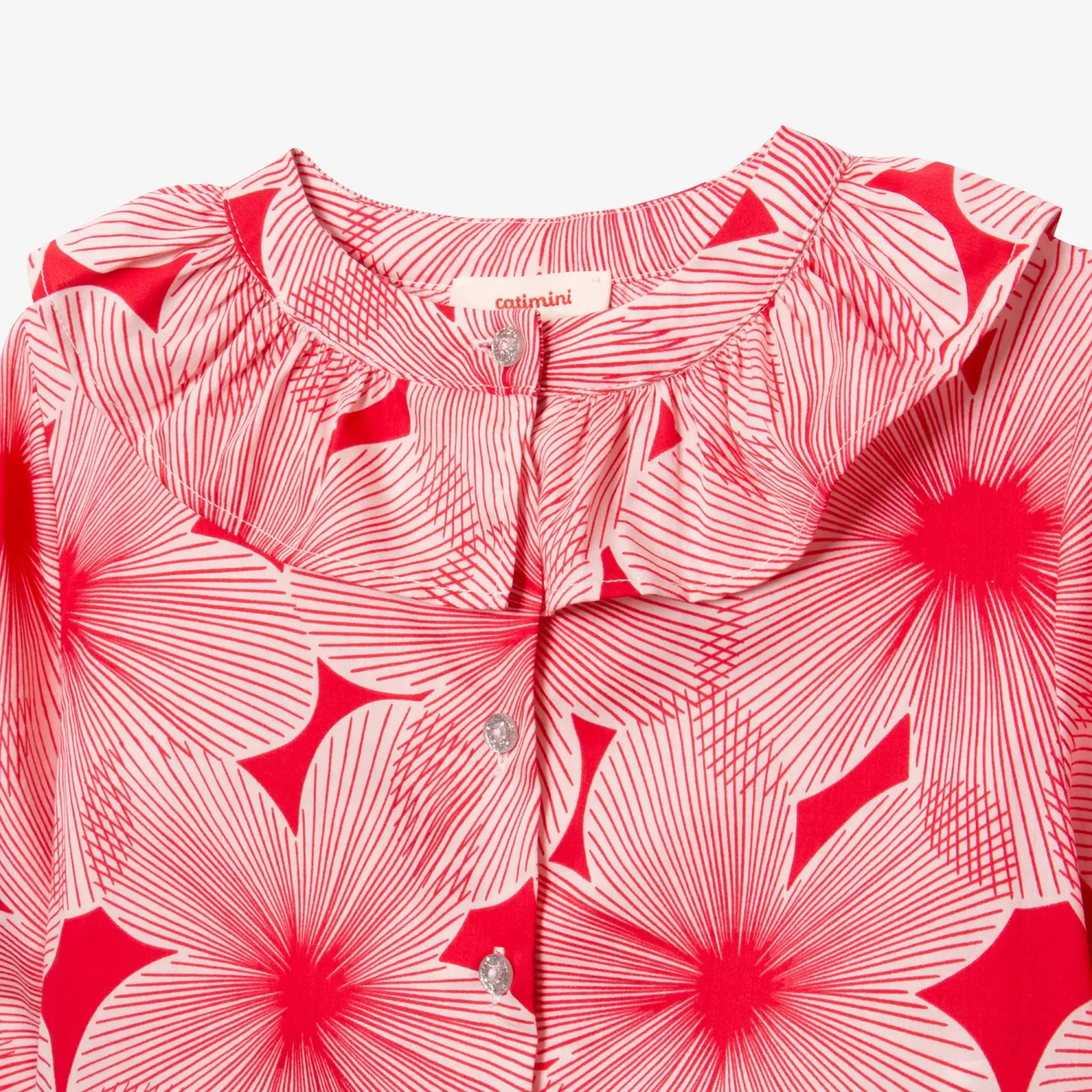 Fashion Girls' Peony Blouse Child T-Shirts & Tops