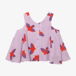 Discount Girls' Pink Blouse Child T-Shirts & Tops