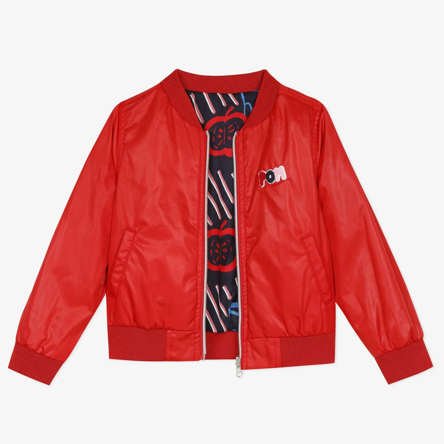 New Girls' Reversible Bomber Jacket Child Outerwear