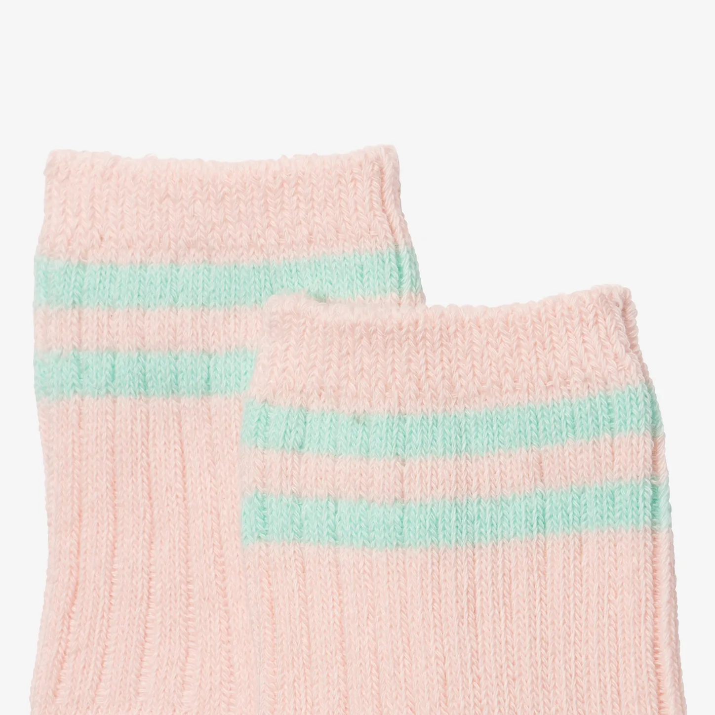 Discount Girls' Striped Pink Socks Child Accessories