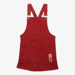 Online Girls' Terracotta Apron Dress Child Dresses & Skirts