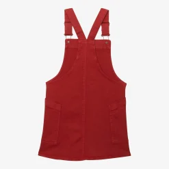 Online Girls' Terracotta Apron Dress Child Dresses & Skirts