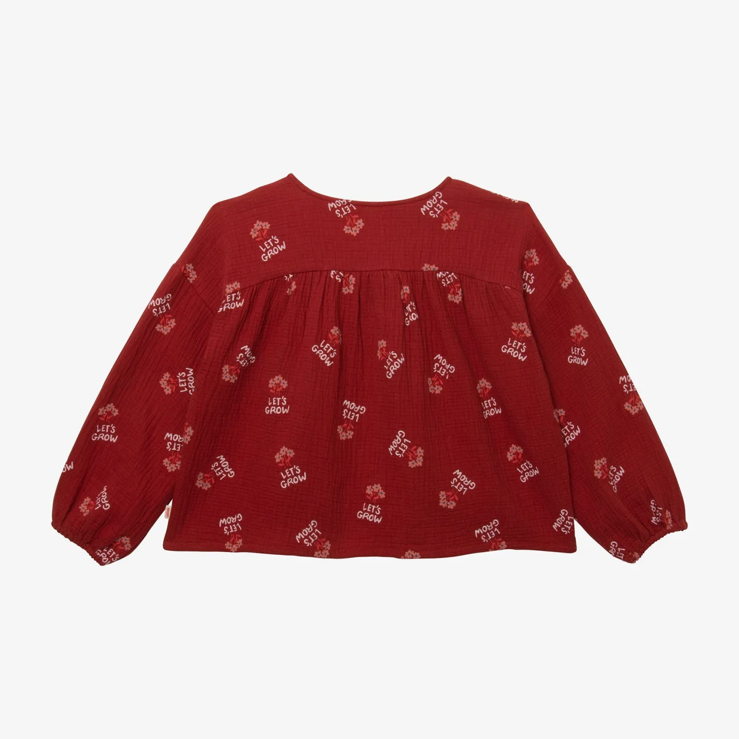 Outlet Girls' Terracotta Blouse Child T-Shirts & Tops
