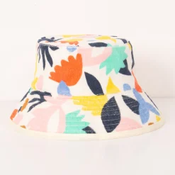 Fashion Girls' White Bucket Hat Child Accessories