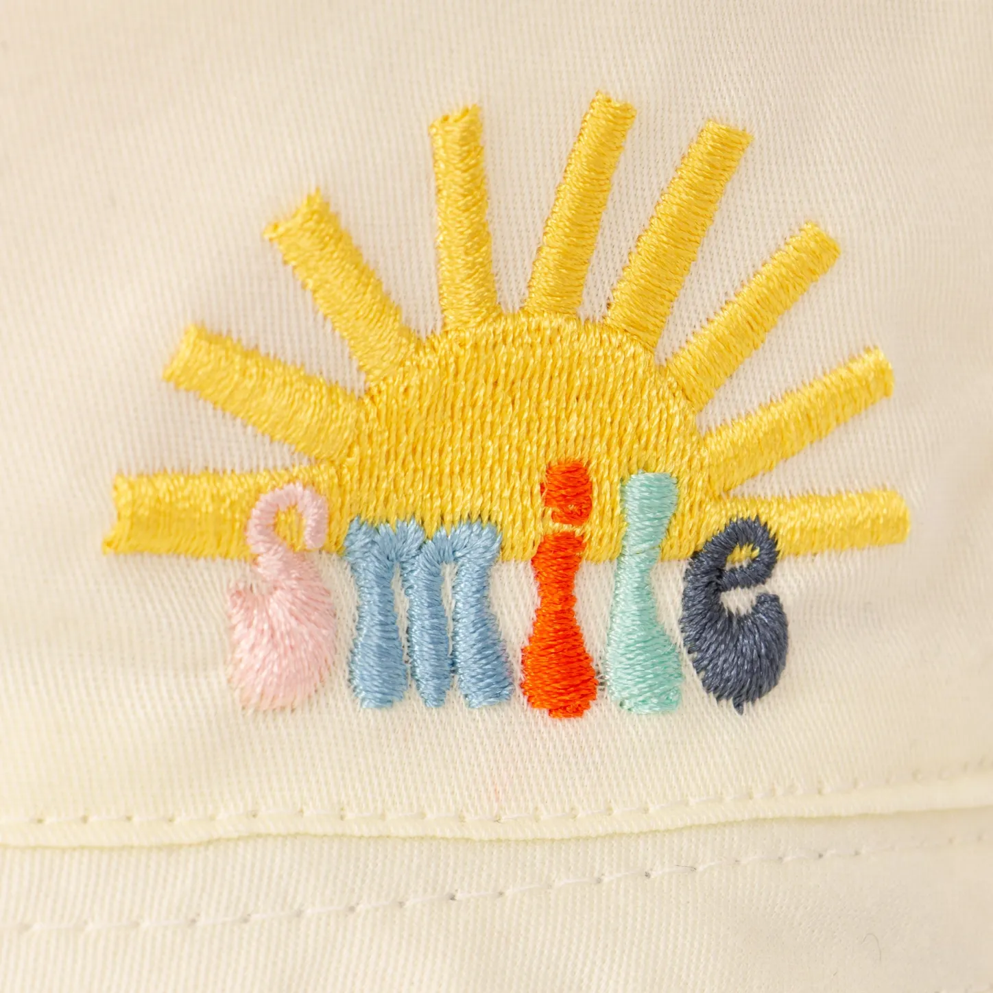 Fashion Girls' White Bucket Hat Child Accessories