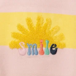 Hot Girls' Yellow And Pink Jumpsuit Child Pants & Shorts