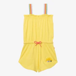 Fashion Girls' Yellow Jumpsuit Child Pants & Shorts