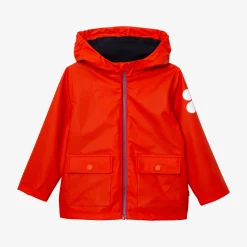 Clearance Kid Fiery Orange Parka Child Outerwear