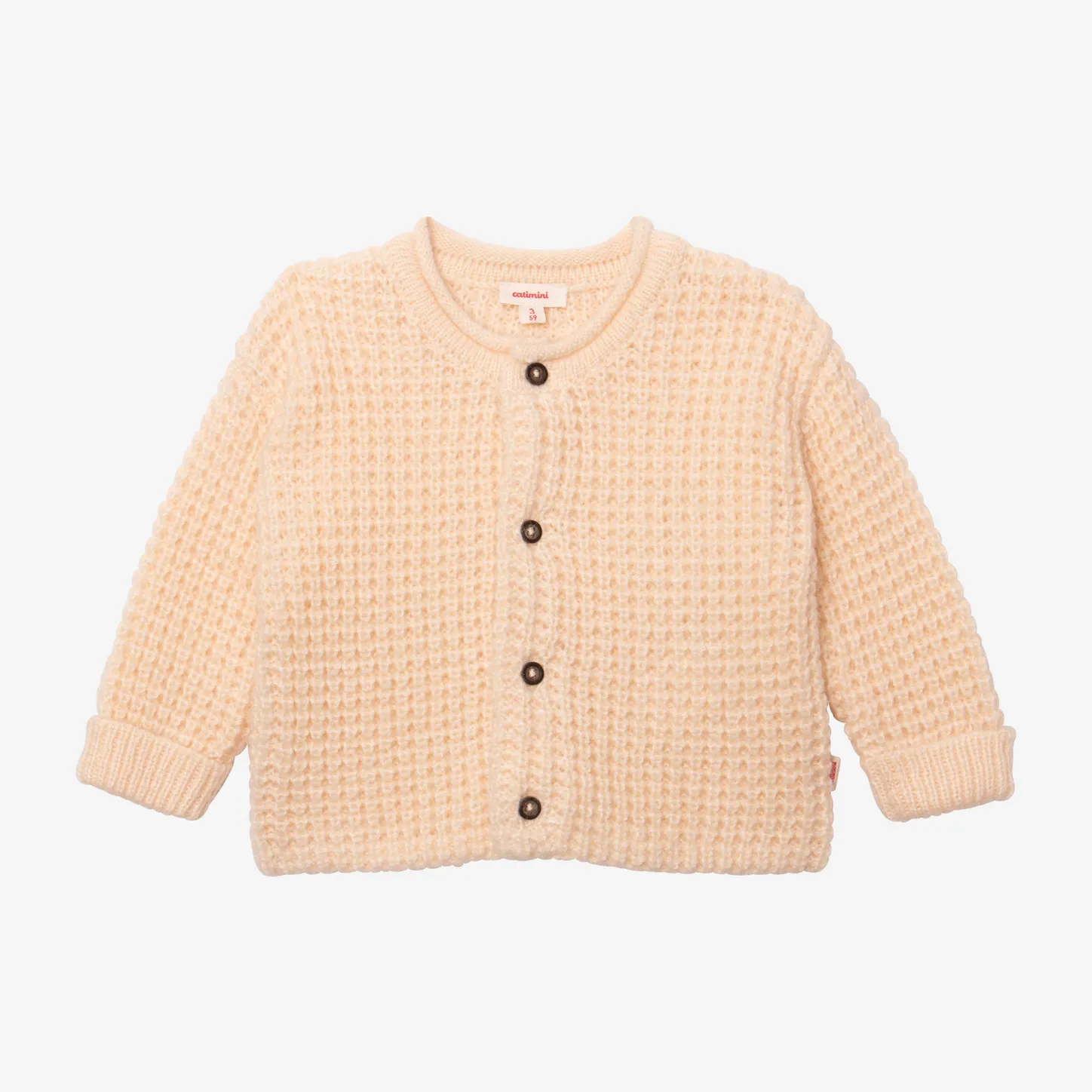 New Newborn Beige Knit Cardigan Child Cardigans & Sweaters