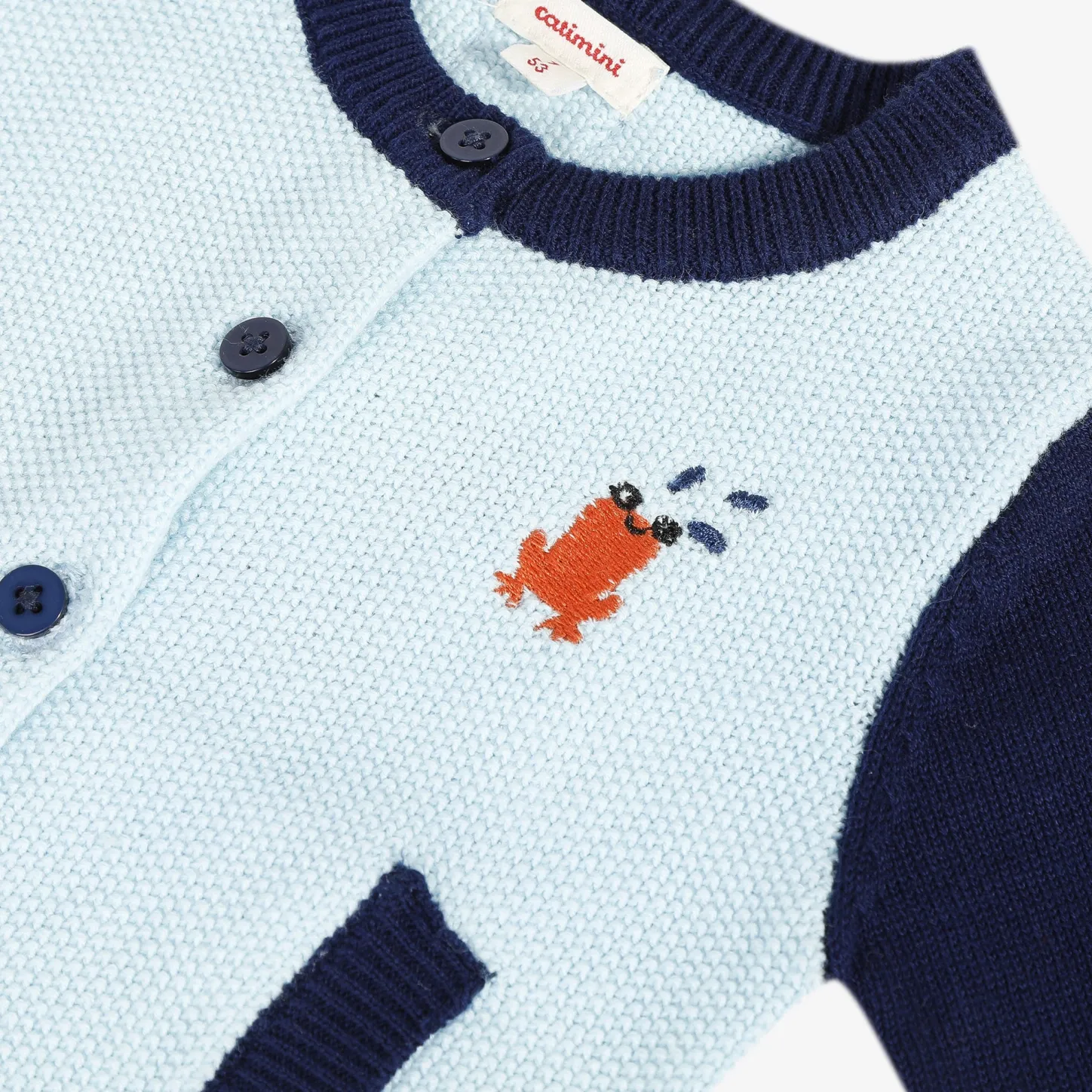 Hot Newborn Boy Light Blue Knit Cardigan Child Cardigans & Sweaters