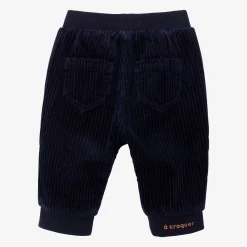 Outlet Newborn Boy Navy Corduroy Joggers Child Bottoms