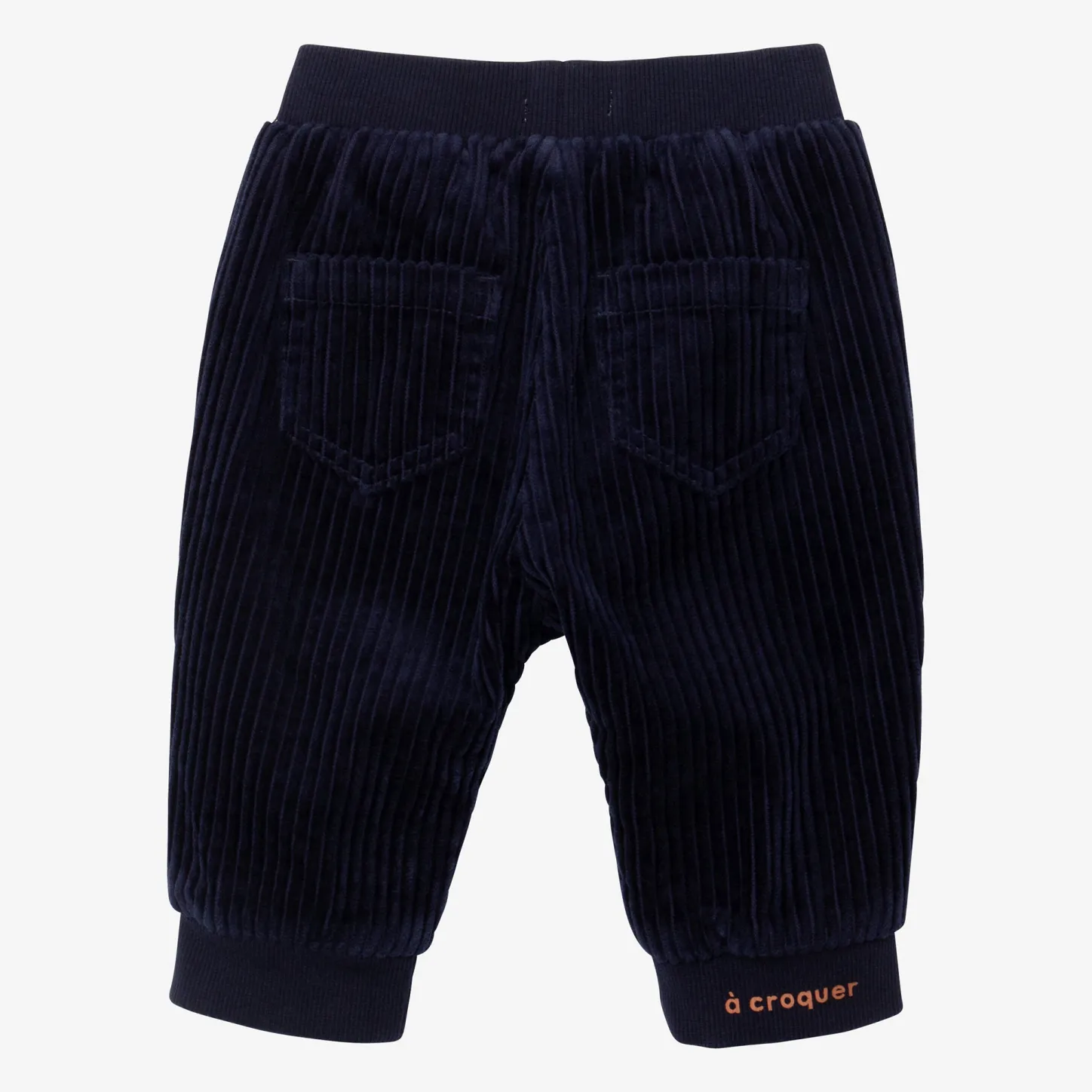 Outlet Newborn Boy Navy Corduroy Joggers Child Bottoms