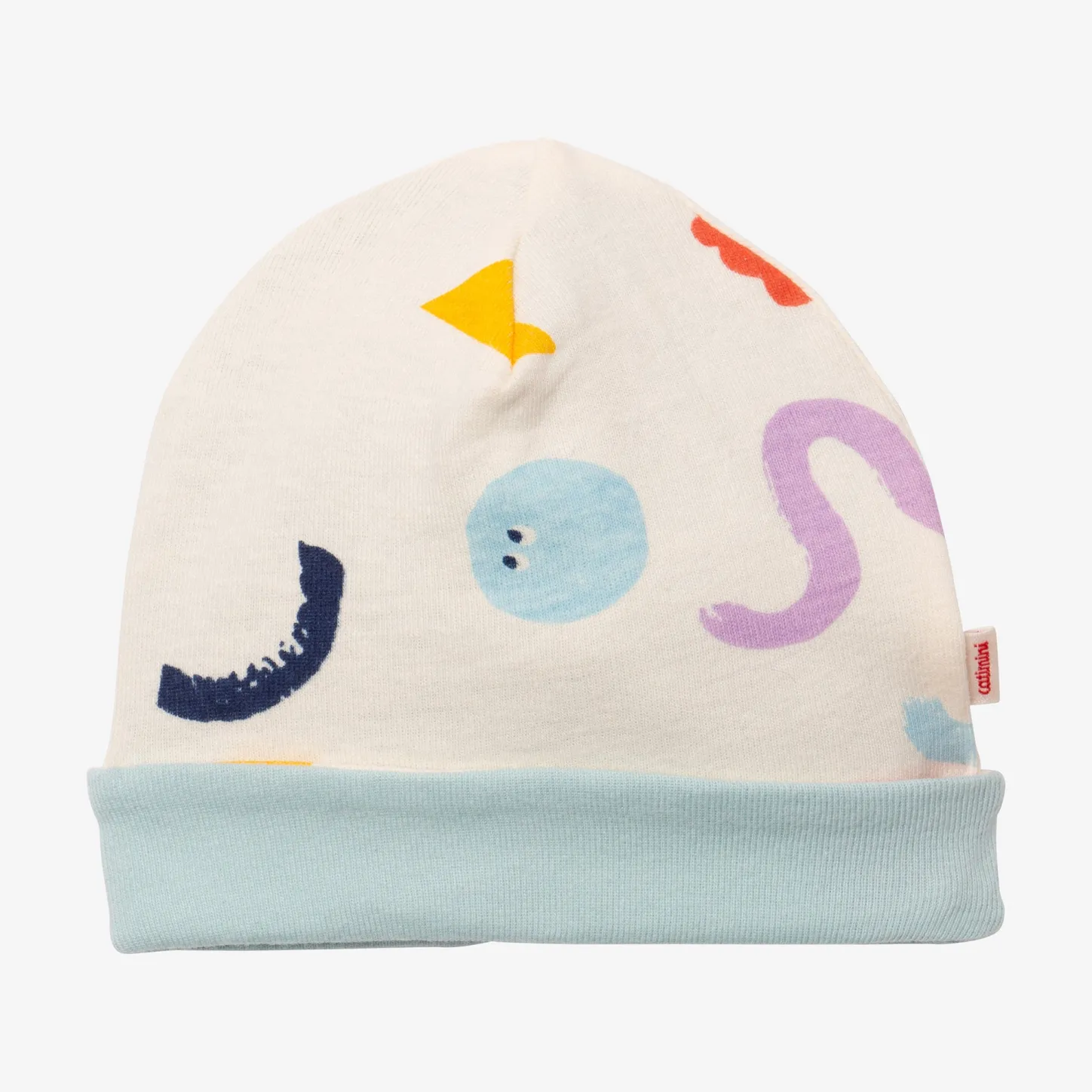 Sale Newborn Boys' Beige Reversible Beanie Child Accessories