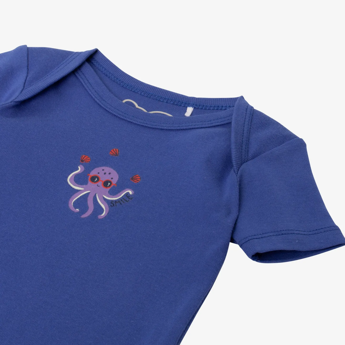 Online Newborn Boy's Blue And Ecru 2-Pack Bodysuits Child Pajamas & Bodysuits