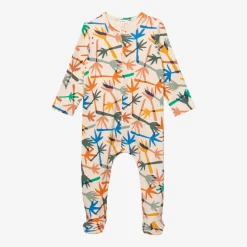 Outlet Newborn Boy's Camo Palm Footie Pajama Child Pajamas & Bodysuits