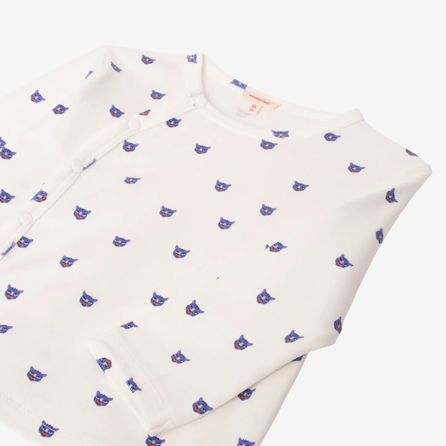 Clearance Newborn Boys' Micro-Tigers T-Shirt Child Tops