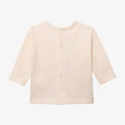 Outlet Newborn Boys' Off White T-Shirt Child Tops