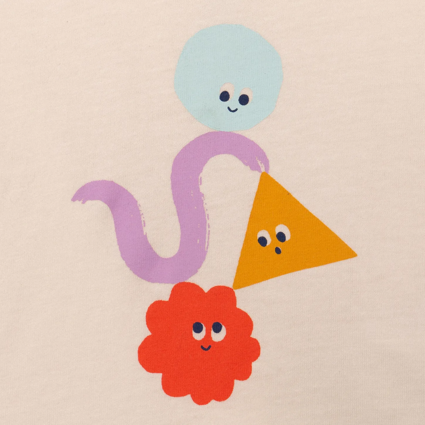 Outlet Newborn Boys' Off White T-Shirt Child Tops