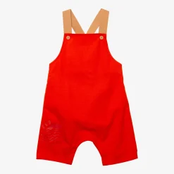 New Newborn Boys' Orange Overalls Child Bottoms