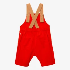 New Newborn Boys' Orange Overalls Child Bottoms