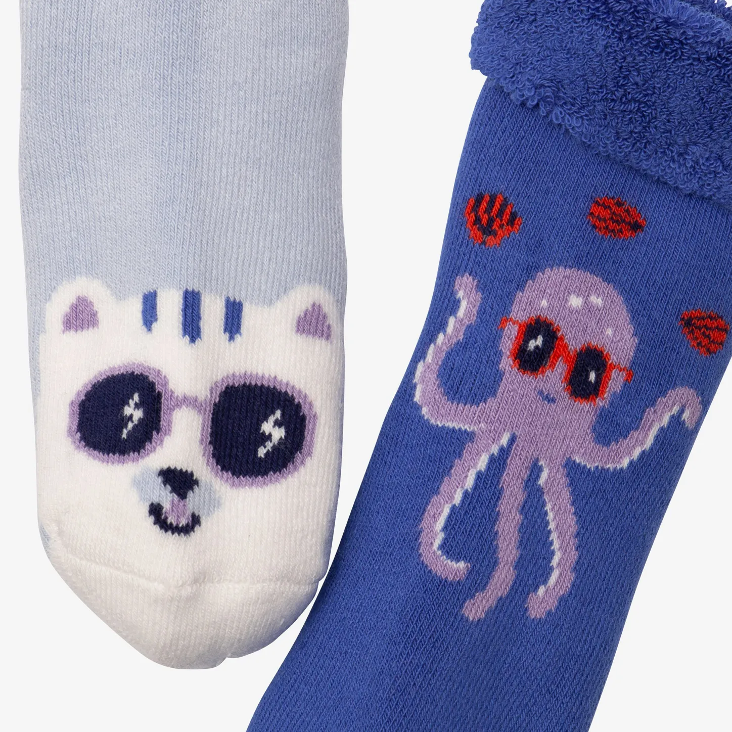 Discount Newborn Boys' 2-Pack Blue Socks Child Accessories