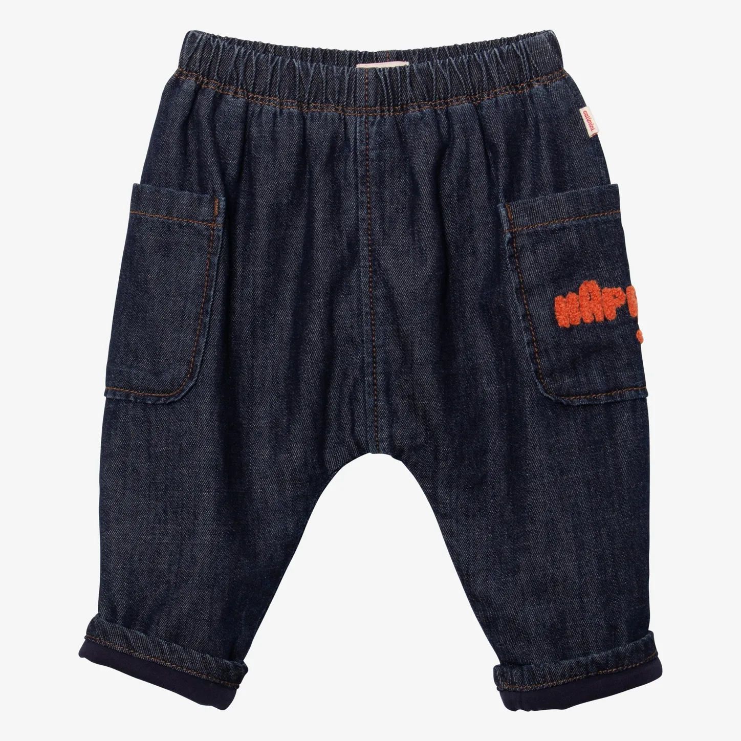 Outlet Newborn Dark Blue Harem Pants Child Bottoms