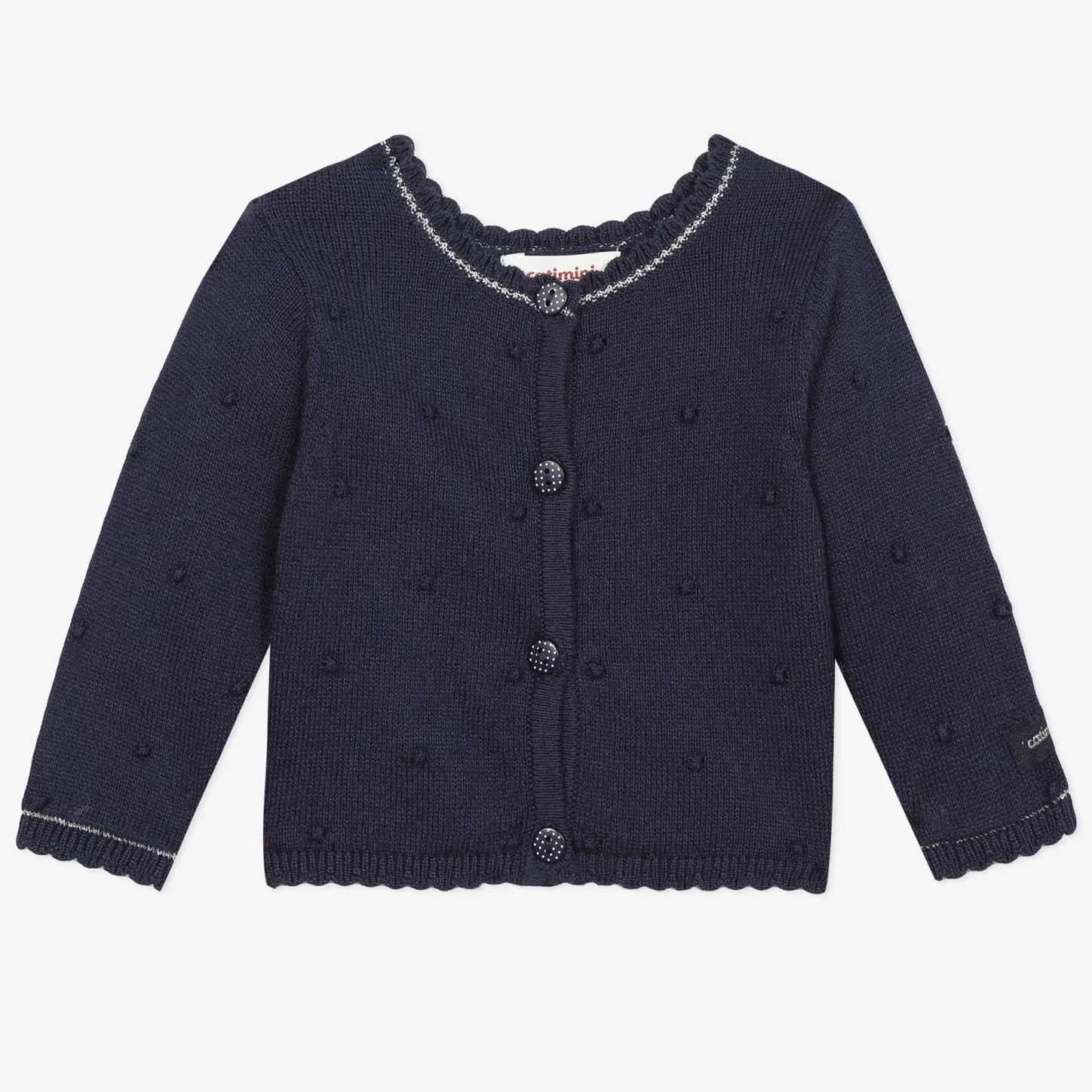 Discount Newborn Girl Blue Reversible Cardigan Child Cardigans & Sweaters
