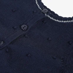 Discount Newborn Girl Blue Reversible Cardigan Child Cardigans & Sweaters