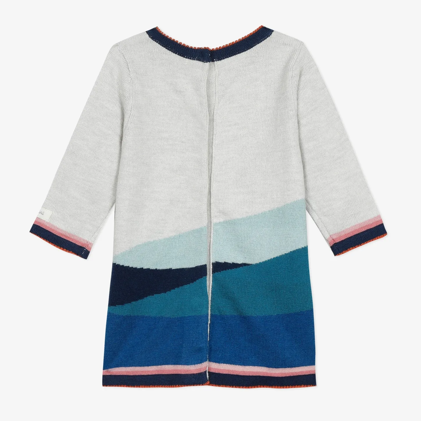 Sale Newborn Girl Jacquard Knit Dress With Birds Child Dresses